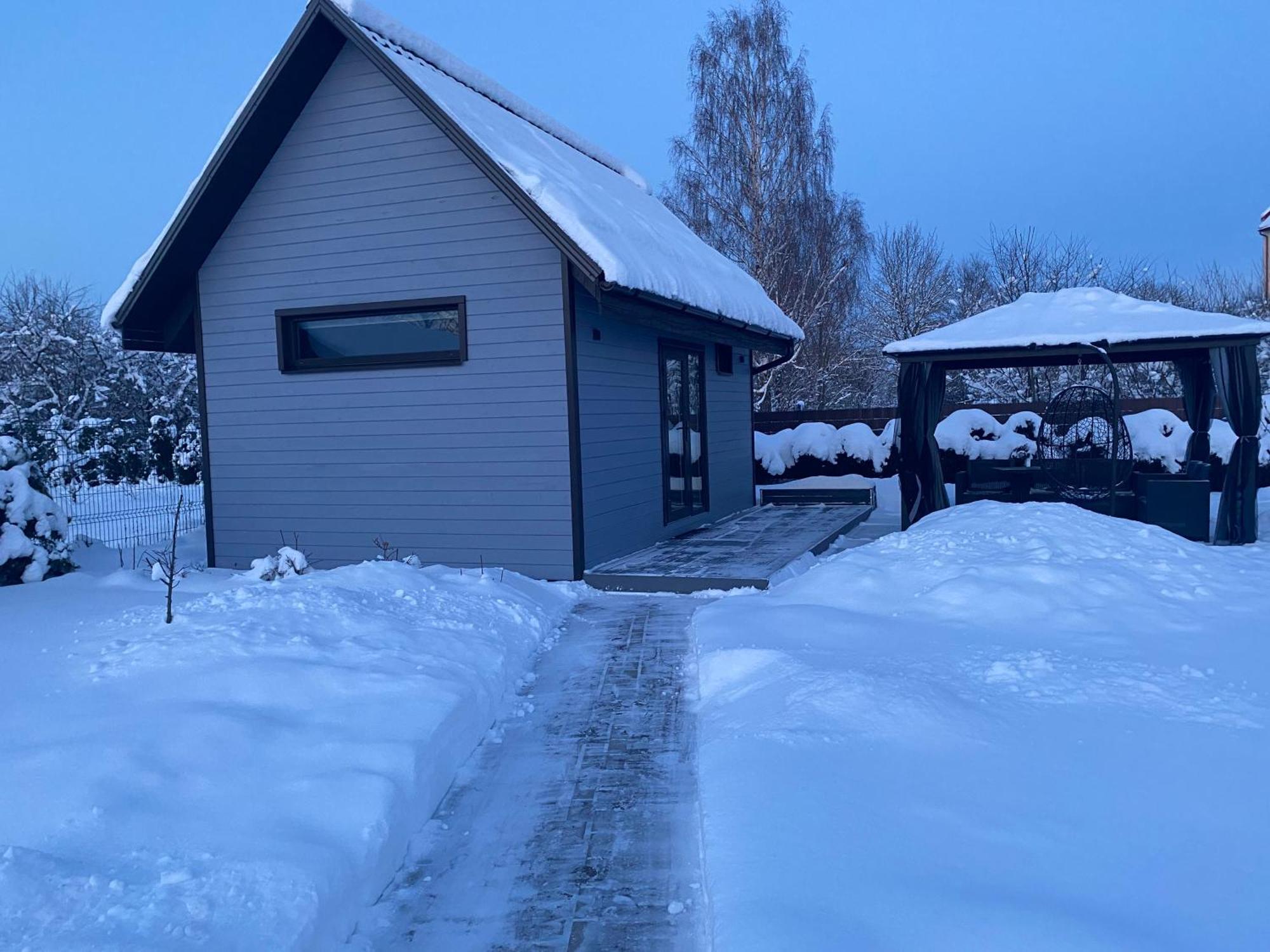 Tiny House Cesis Villa ภายนอก รูปภาพ