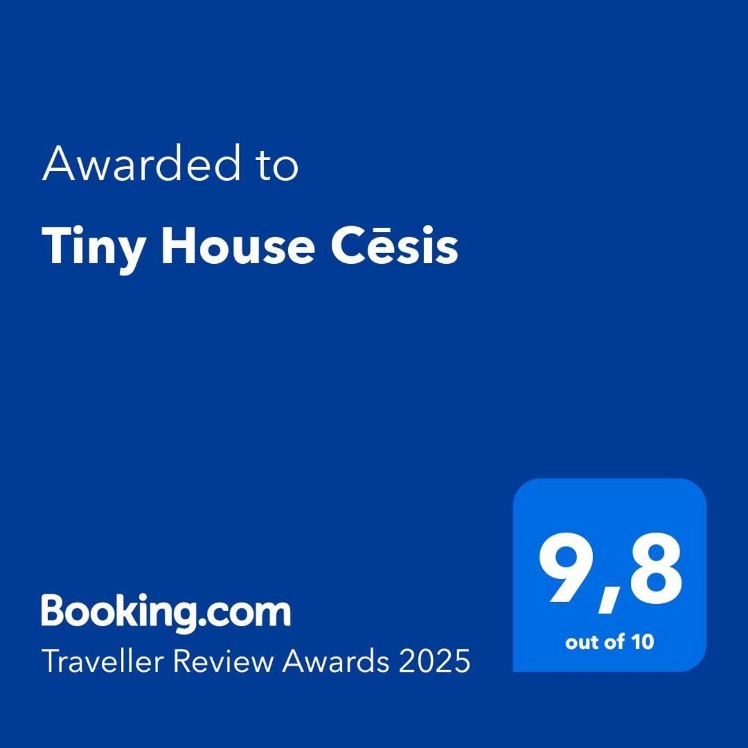 Tiny House Cesis Villa ภายนอก รูปภาพ